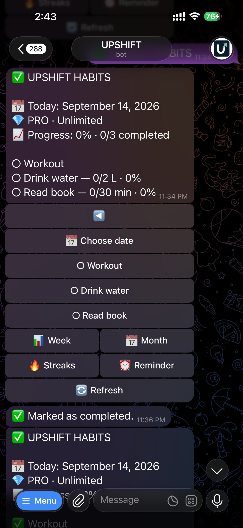 UPSHIFT Assistant screenshot